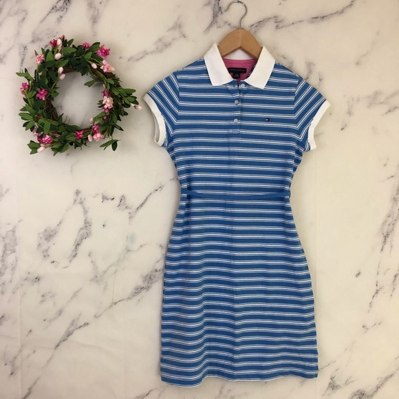 Tommy Hilfiger Dresses & Skirts - Tommy Hilfiger Striped Polo Shirt Dress